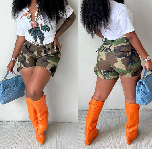 Camouflage Booties